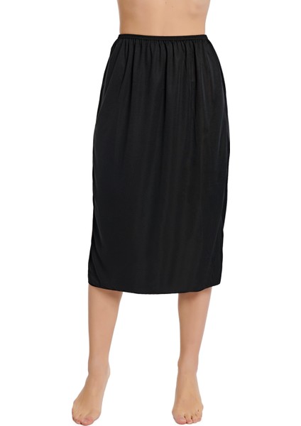 Kadın Büyük Beden Uzun Battal Jüpon (Etek Astar)