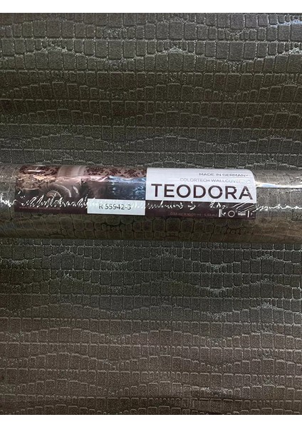 Koyu Kahverengi Simli Ucuz Duvar Kağıdı 55942