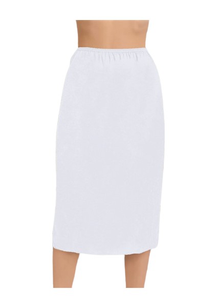 Kadın Büyük Beden Uzun Battal Jüpon (Etek Astar)