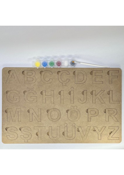 Oyna, Boya, Öğren Ahşap Türkçe Alfabe Seti fiyatları