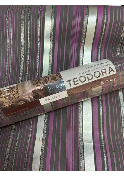 Mor Siyah Gri Çizgili Ucuz Duvar Kağıdı 53457 indirimleri