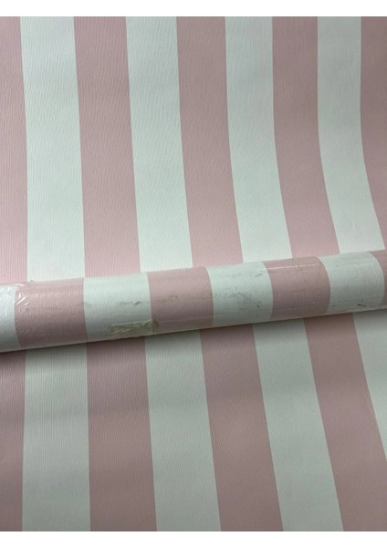 Toz Pembe Çizgili Duvar Kağıdı fiyatları
