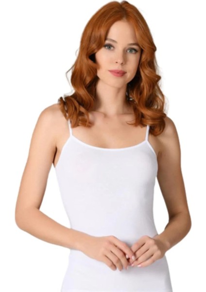 12'li Elastan Ip Askılı Atlet 10017