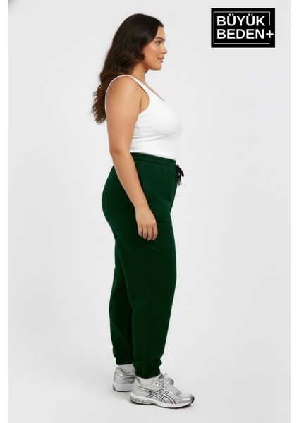 Kadın Büyük Beden Paça Lastikli Iki Iplik Rahat Kalıp Ince Eşofman Altı SPR26BEAK951 fiyatları