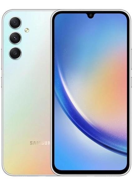 Galaxy A34 Sılver 128GB Yenılenmıs C Kalıte (12 Ay Garantılı)