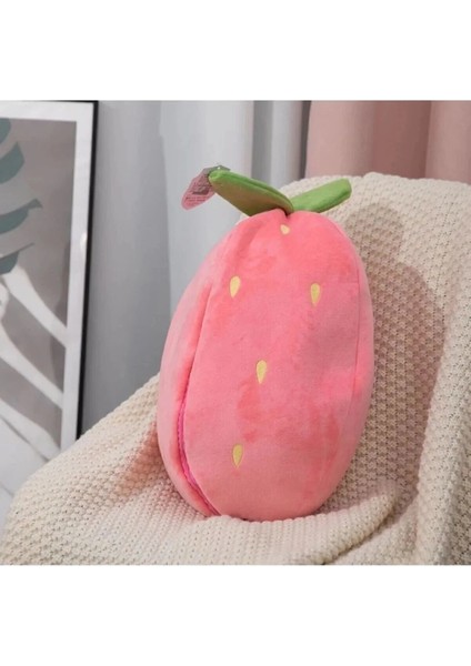 Oyuncak Peluş Tavşan Çilek Havuç Sevgiliye Özel Hediye Fermuarlı 38 Cm. modelleri