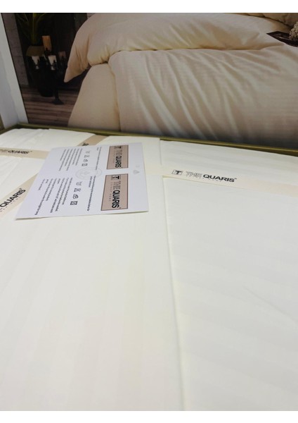 Çizgili Delux Pamuk Saten Çift Kişilik Nevresim Takımı fiyatları