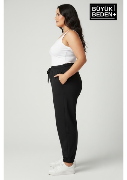 Kadın Büyük Beden Paça Lastikli Iki Iplik Rahat Kalıp Ince Eşofman Altı SPR26BEAK951 fiyatları