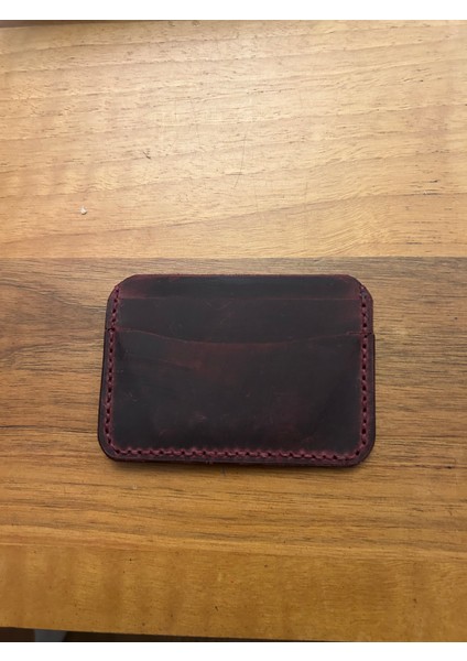 Simona El Yapımı Hakiki Gerçek Deri Taba Renk Kart Cüzdanı fiyatları