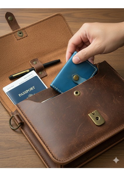 Hakiki Deri Akordiyon Cüzdan Kartlık indirimleri