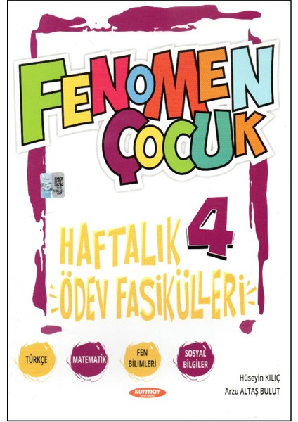 Fenomen Çocuk 4.sınıf Haftalık Ödev Fasikülleri