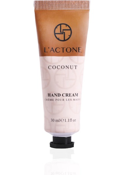 Coconut Hand Cream 30 ml / El Kremi - 1 Adet Oje Hediyeli