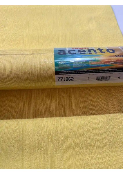 Çizgi Desen Sarı Ucuz Duvar Kağıdı 7716862