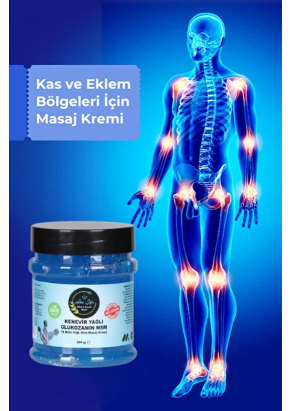 Kenevir Yağlı Kas ve Eklemler Gibi Tüm Vücut Ağrılarında Etkili Bitkisel Içerikli JEL 200 ml ( Yüze Sürülmez Yakıcıdır ) indirimleri