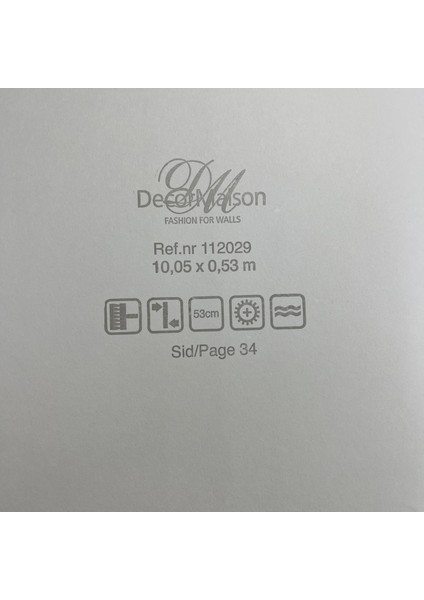 Krem Parlak Çiçek Desen Duvar Kağıdı 112029 fiyatları