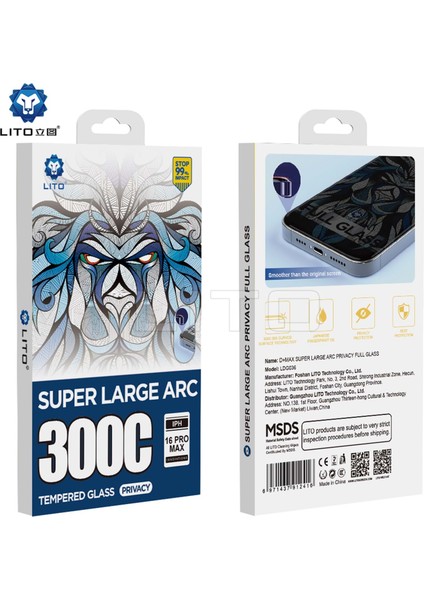 D+ Max iPhone 14 Pro 300C Big Curved Privacy Ekran Koruyucu modelleri