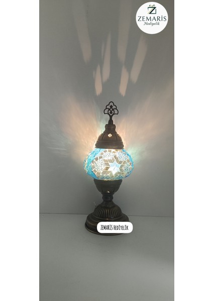 El Yapımı Pilli Masa Lambası/abajur