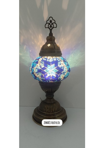 El Yapımı Pilli Masa Lambası/abajur