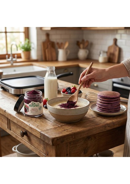 %100 Doğal Aronya Meyvesi Tozu | Yüksek Antioksidan ve Bağışıklık Destekleyici | 100 gr