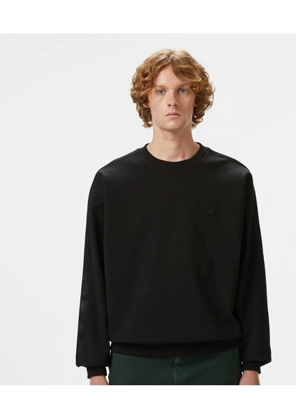 Bisiklet Yaka Regular Fit Uzun Kol Siyah fiyatları