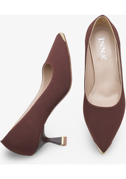 Arabel Kadın Topuklu Ayakkabı - Kahve Nubuk fiyatları