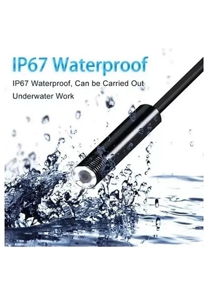 Bfs Vtn-02 Endoskop Yılan Video Kamera Led’li 2 Metre 7 mm Sert Kablo Su Geçirmez modelleri