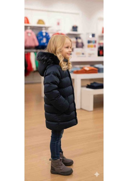 Kız Çocuk Mont modelleri