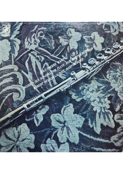 Mozart / Jean-Pierre Rampal, Robert Veyron-Lacroix – Six Sonatas For Flute And Harpsichord Lp