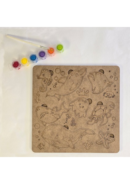 Oyna, Boya, Öğren Deniz Canlıları Seti fiyatları