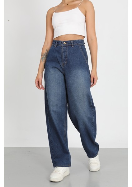 Lacivert Palazzo Pantolon indirimleri