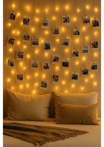 Uzaktan Kumandalı Perde LED Işık | 300 LED | 8 Fonksiyon | 10 Sarkıt | 3x3 Metre fırsatları