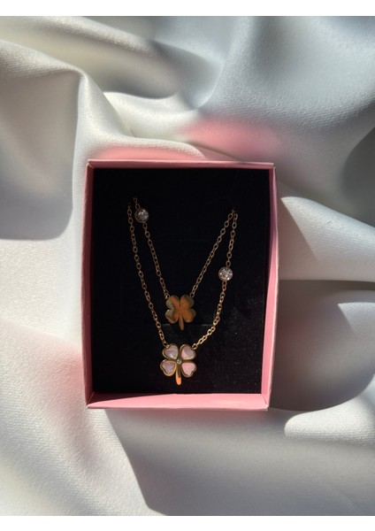 Çelik Kolye Gold Renk fiyatları