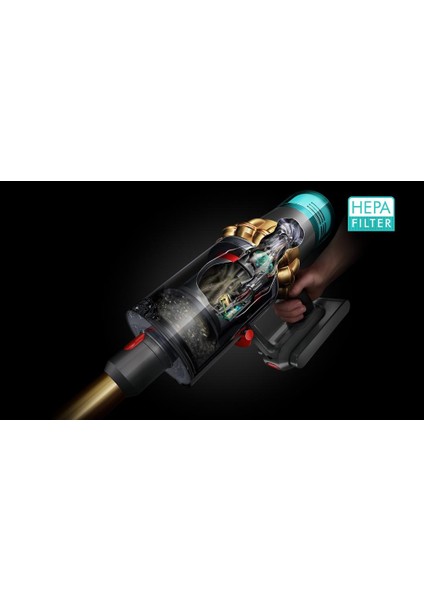 DYSON V15 Detect Absolute Dikey Süpürge - Ithalat Garantili fiyatları