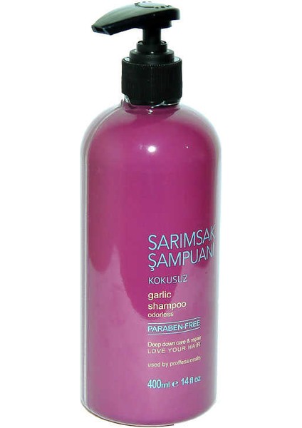Sarımsak Şampuanı Kokusuz 400 ml fiyatları