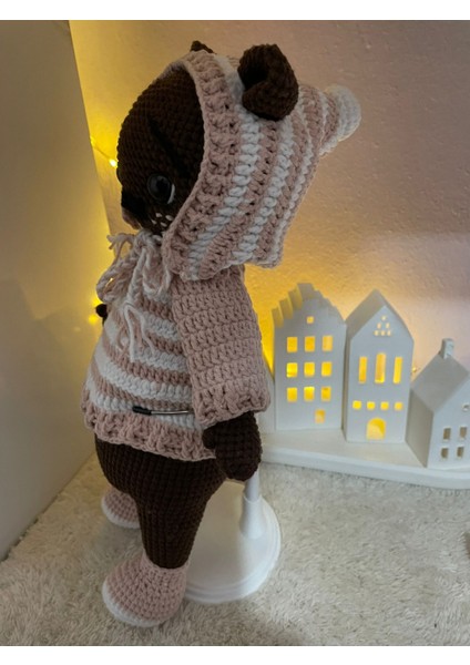 Baby Bear 30 cm Organik Amigurumi Oyuncak fiyatları