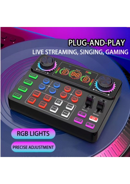 Blic Pro+ Ksa2 Siyah Live Stream Sound Card | Profesyonel Canlı Yayın Ses Kartı indirimleri