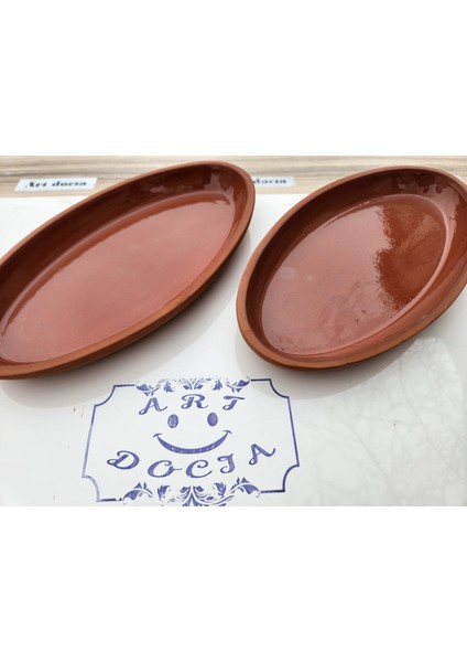 Kayık Toprak Güveç 2' Li Sırlı fiyatları