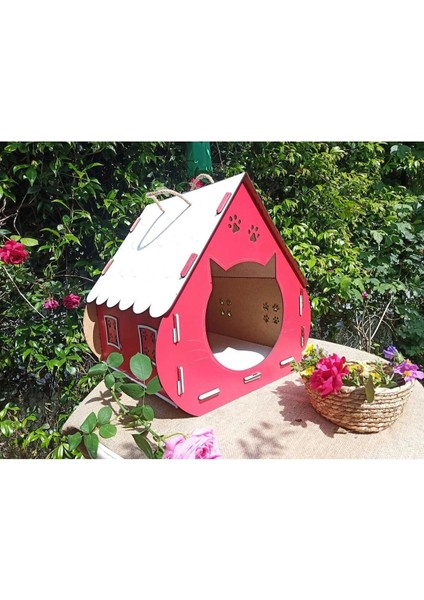 Ahşap Kedi Evi Xl Büyük Boy modelleri