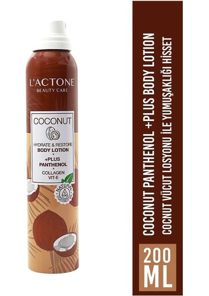 Coconut Panthenol Plus Body Lotion 200 ml - 1 Adet Oje Hediyeli fırsatları