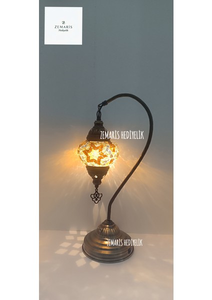 El Yapımı Şarjlı Otantik Abajur Kuğu fiyatları