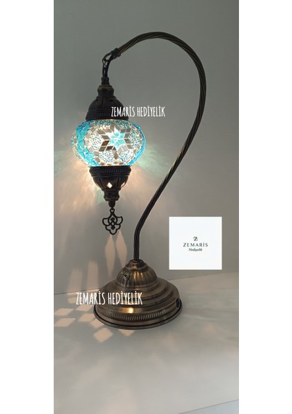 El Yapımı Şarjlı Otantik Abajur Kuğu fiyatları