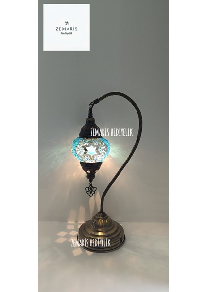 El Yapımı Şarjlı Otantik Abajur Kuğu modelleri