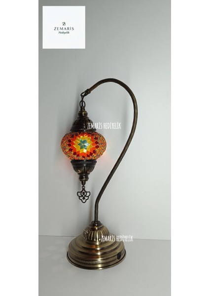 El Yapımı Şarjlı Otantik Abajur Kuğu modelleri