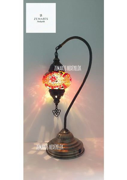 El Yapımı Şarjlı Otantik Abajur Kuğu fiyatları