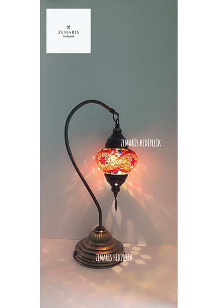 El Yapımı Şarjlı Otantik Abajur Kuğu modelleri