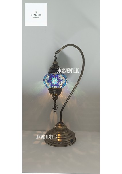 El Yapımı Şarjlı Otantik Abajur Kuğu modelleri