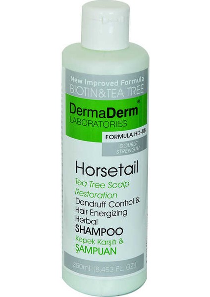 Kepek Karşıtı At Kuyruğu Kırkkilit Otu Özü ve Vitaminli Mineralli Saç Güçlendirici Şampuan 250 ml