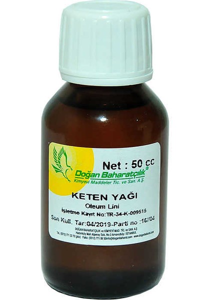 Keten Yağı 50CC indirimleri