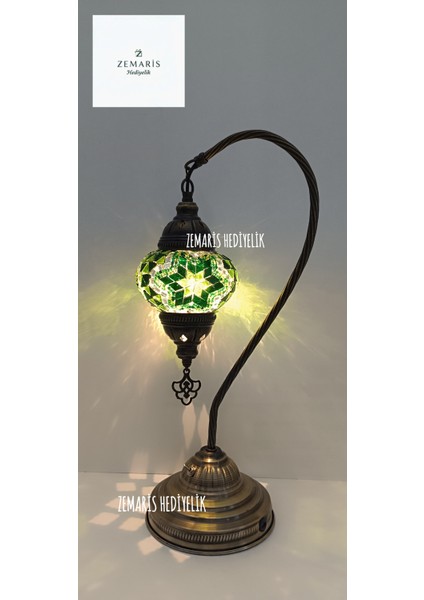 El Yapımı Şarjlı Otantik Abajur Kuğu modelleri