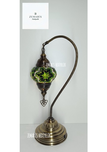 El Yapımı Şarjlı Otantik Abajur Kuğu fırsatları